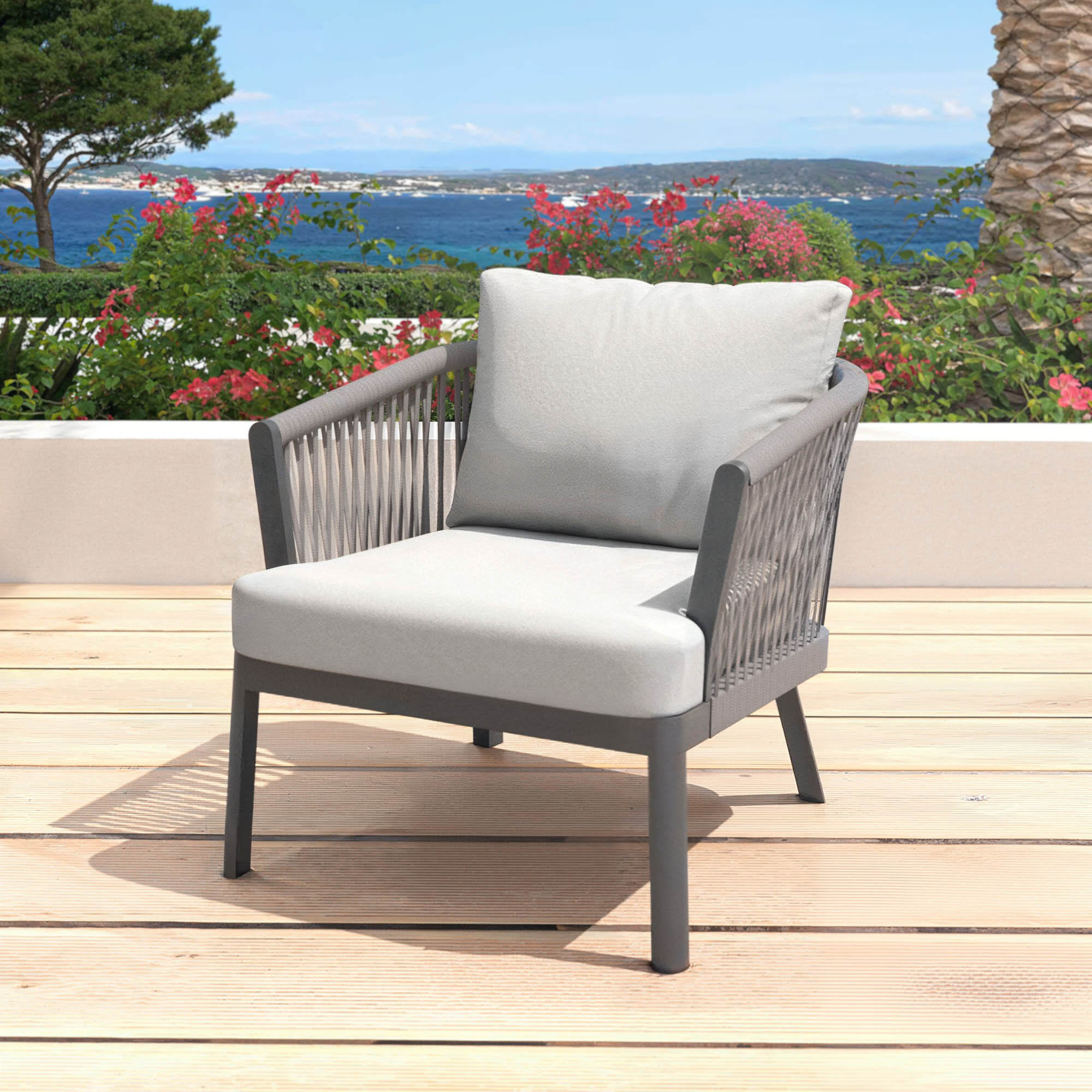 Fauteuil pour salon de jardin Amalfi