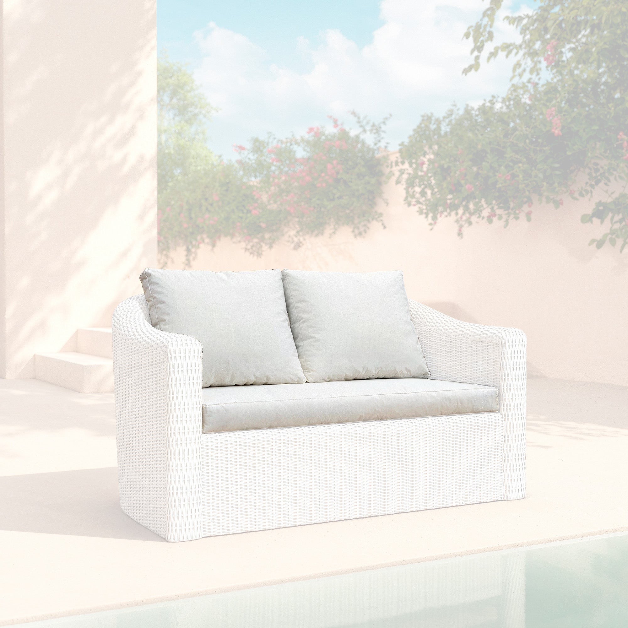 Kissenbezüge für 2-Sitzer Sofa Calvi