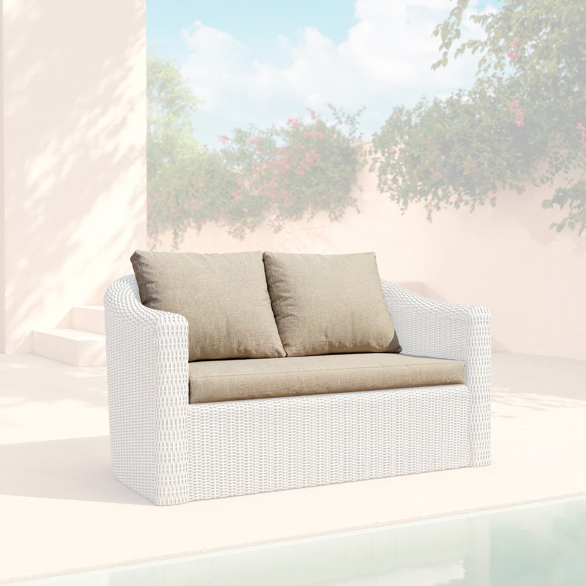 Kissenbezüge für 2-Sitzer Sofa Calvi