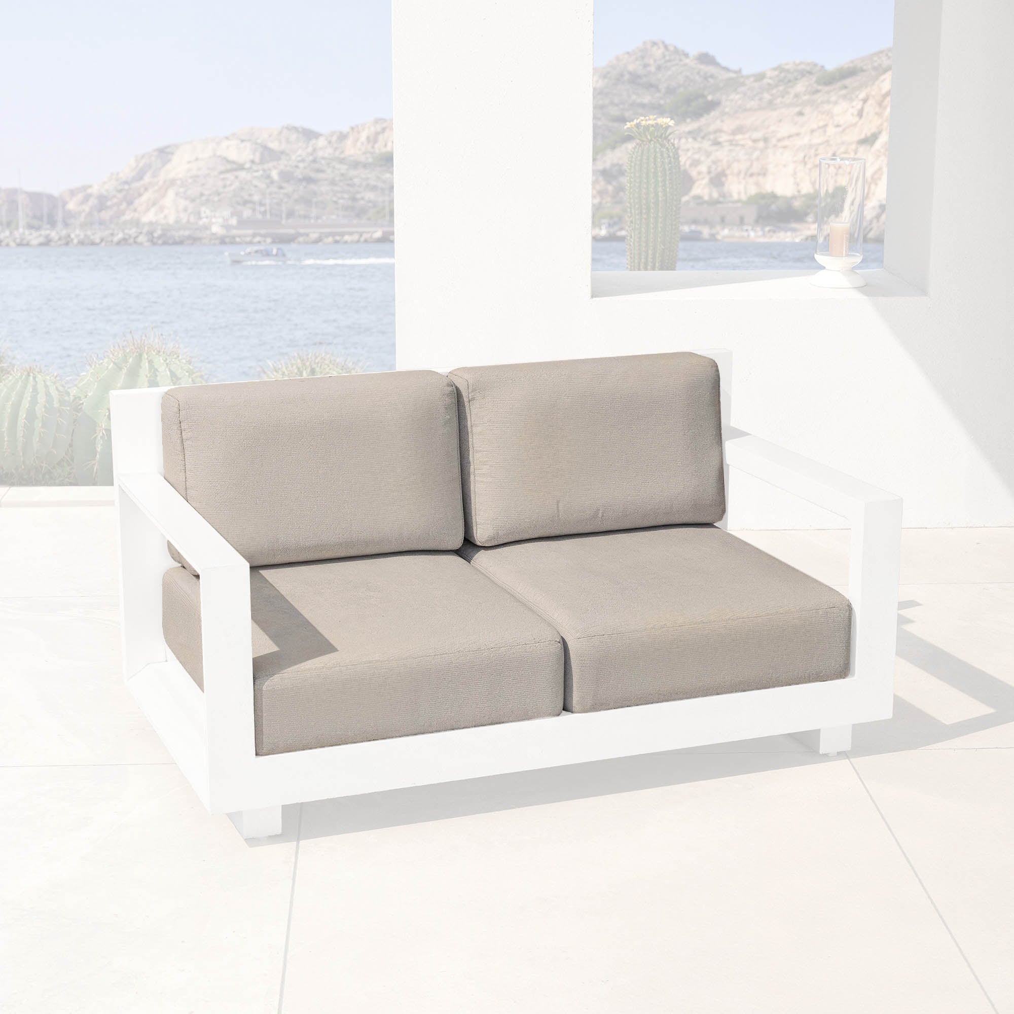 Kissenbezüge für 2-Sitzer Sofa Elba