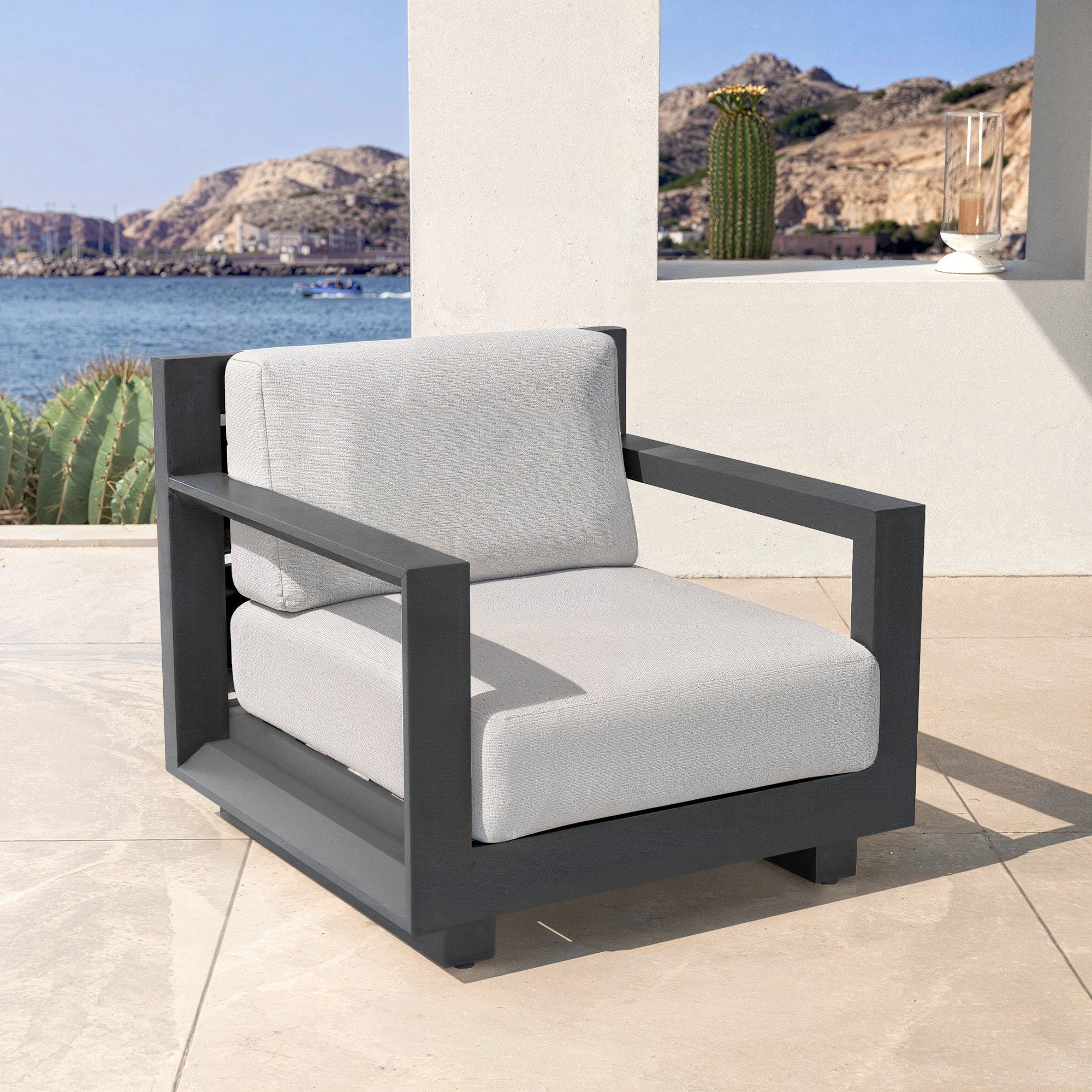 Elba garden lounge armchair