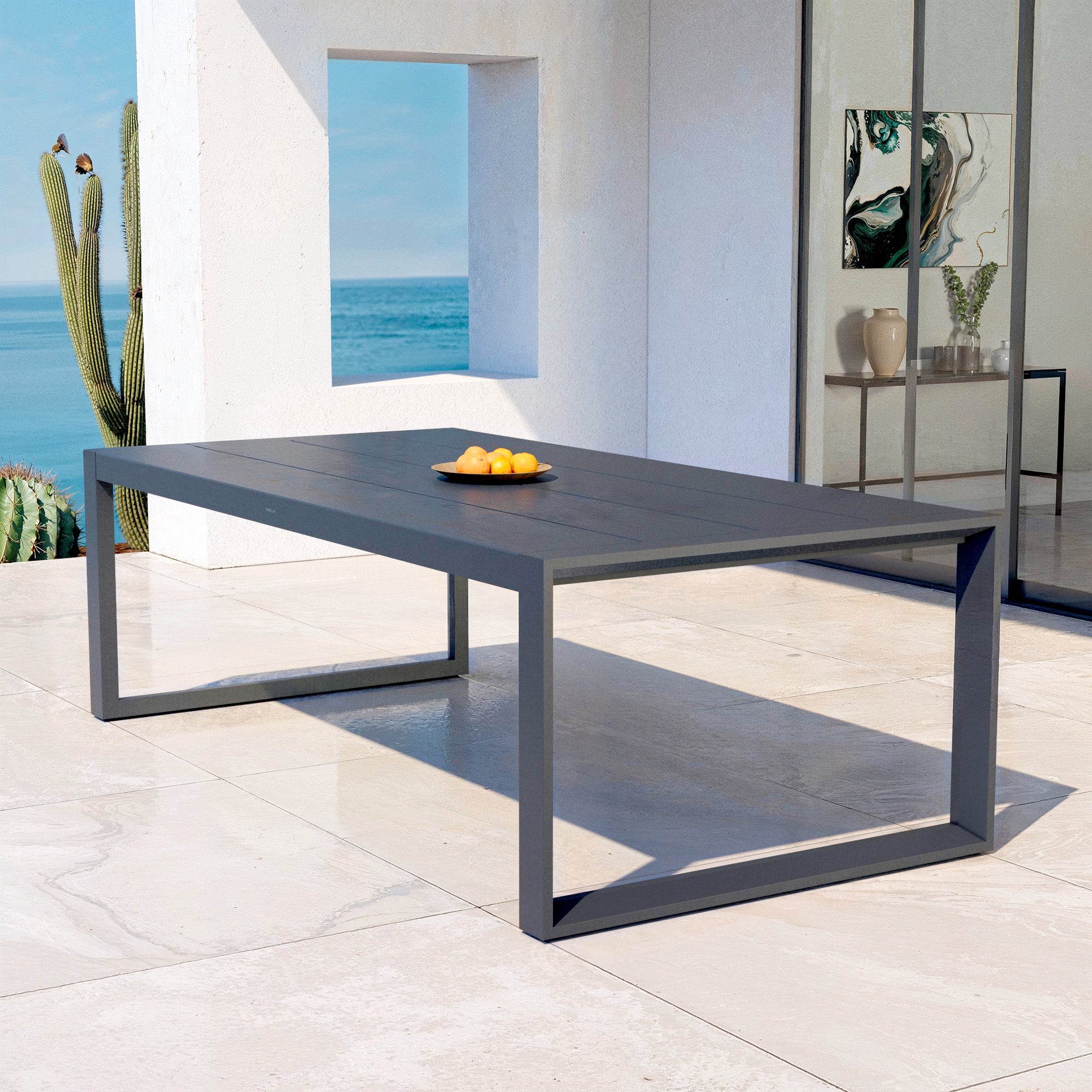 Elba 10-seater rectangular garden table 240x118 cm