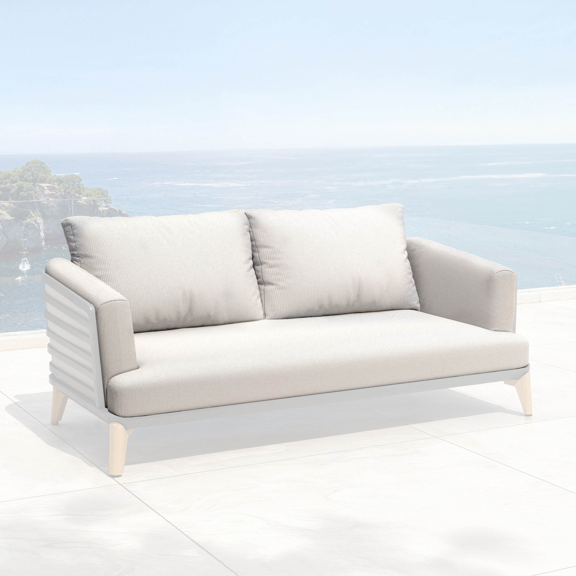 Kissenbezüge für 2-Sitzer-Sofa Monte Carlo