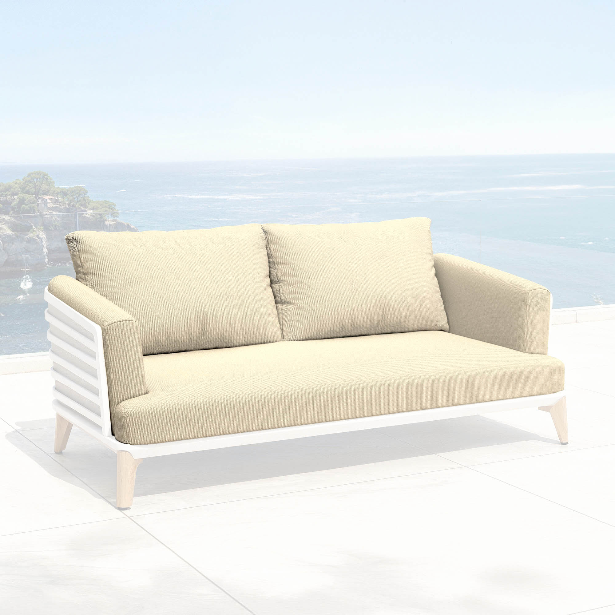 Kissenbezüge für 2-Sitzer-Sofa Monte Carlo