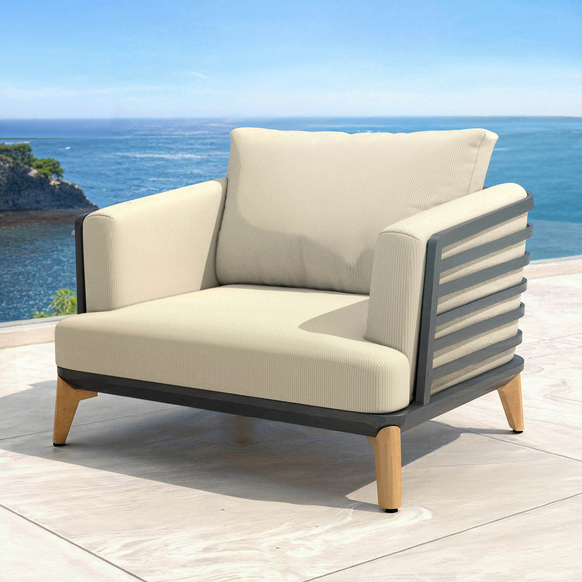 Monte Carlo garden furniture set - 4 seats