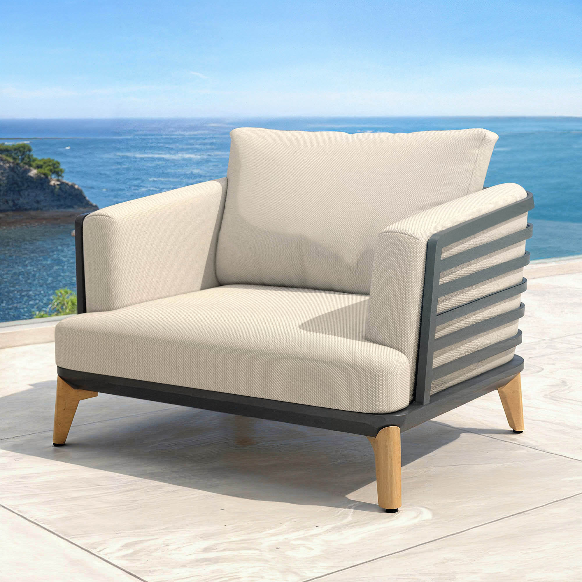 Monte Carlo garden furniture set - 4 seats