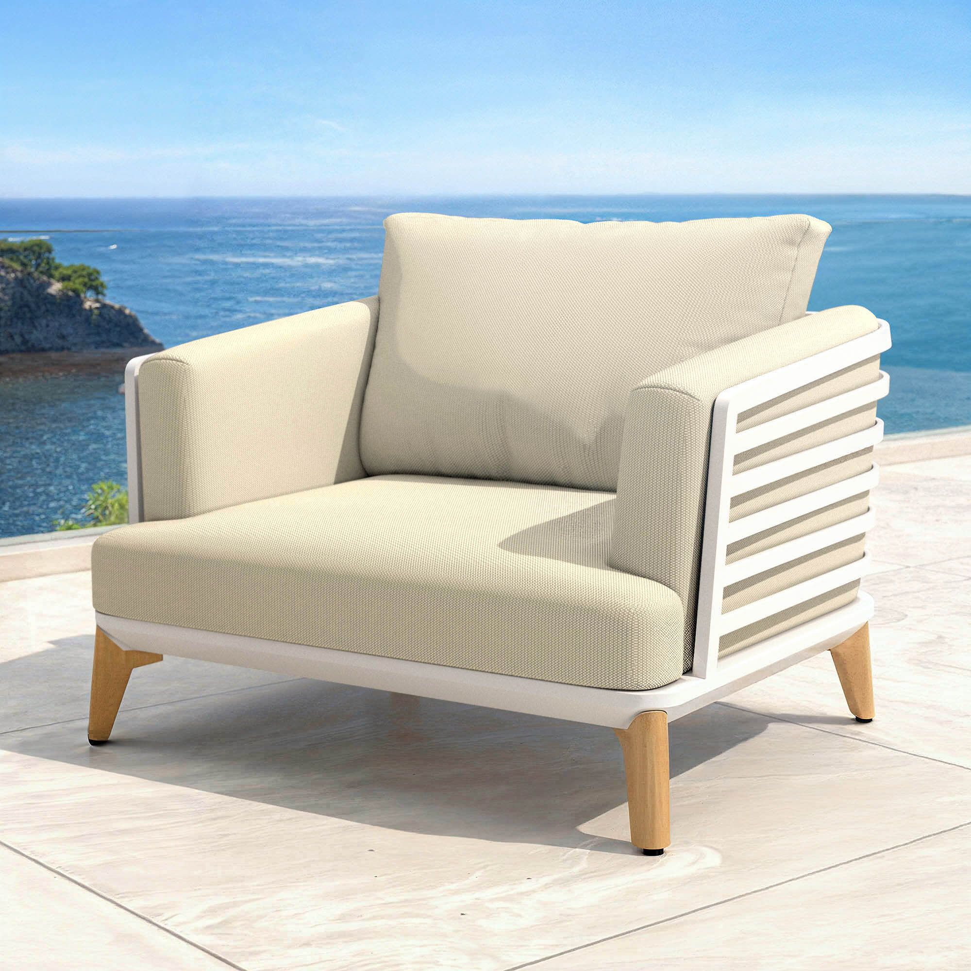 Monte Carlo garden furniture set - 4 seats