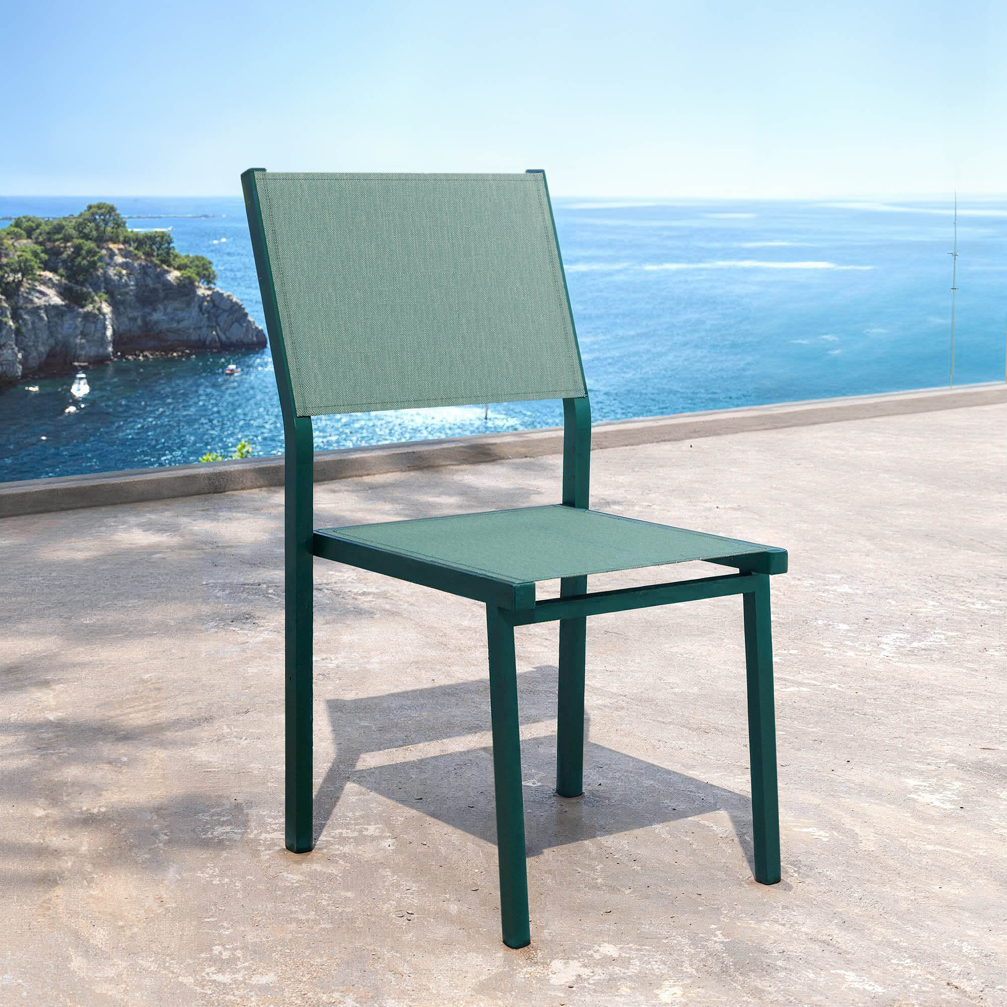 Chaise de jardin alu empilable Murano