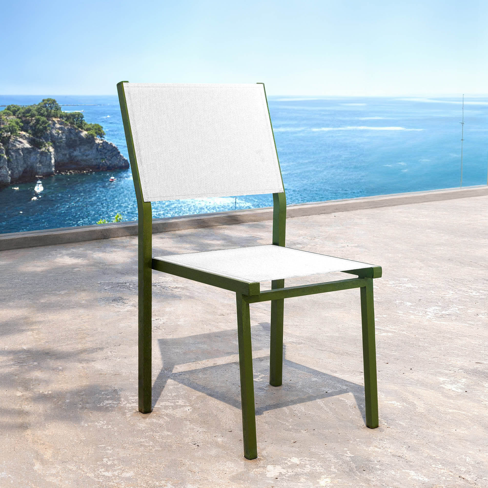 Chaise de jardin alu empilable Murano