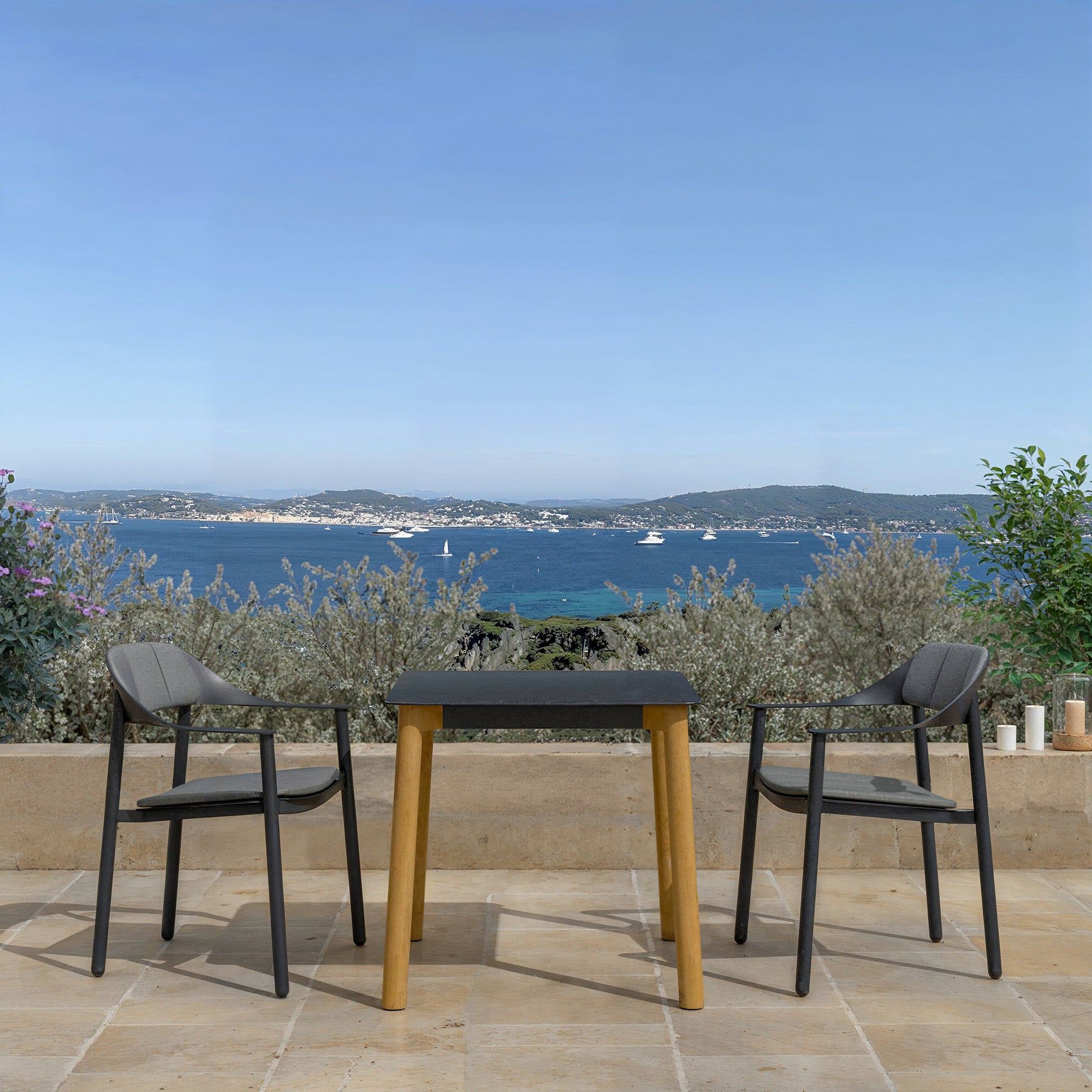 <tc>Mesa de jardín cuadrada Monte Carlo 4 plazas 76X76 cm</tc>